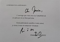 Monsieur le président de la République nous lit